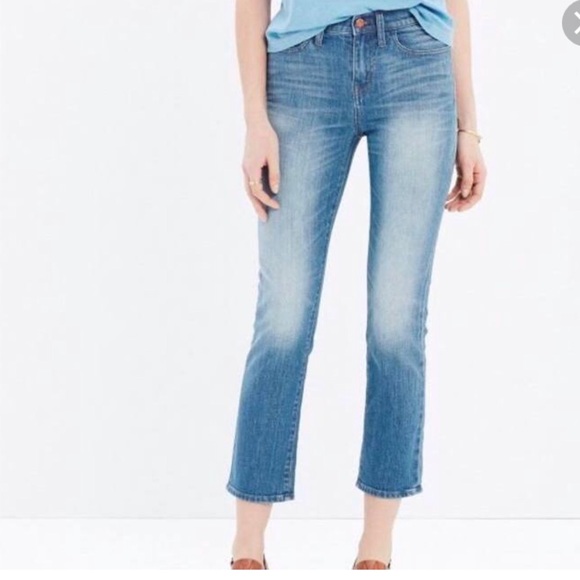 Madewell Kick Out Crop size 29 - Picture 2 of 6